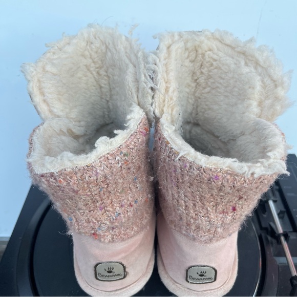 Bear Paw Pink Suede Winter Boots - Picture 8 of 12